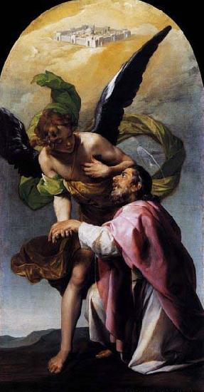 Cano, Alonso Saint John the Evangelist's Vision of Jerusalem oil painting image